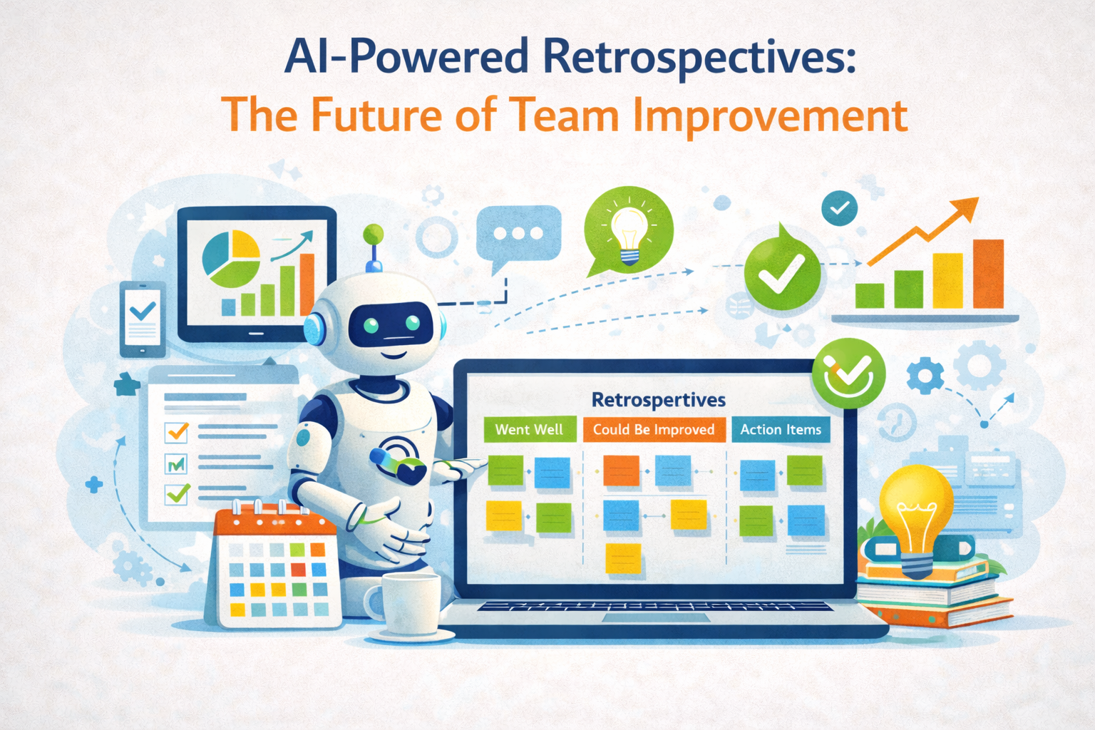 AI-powered team retrospective analysis